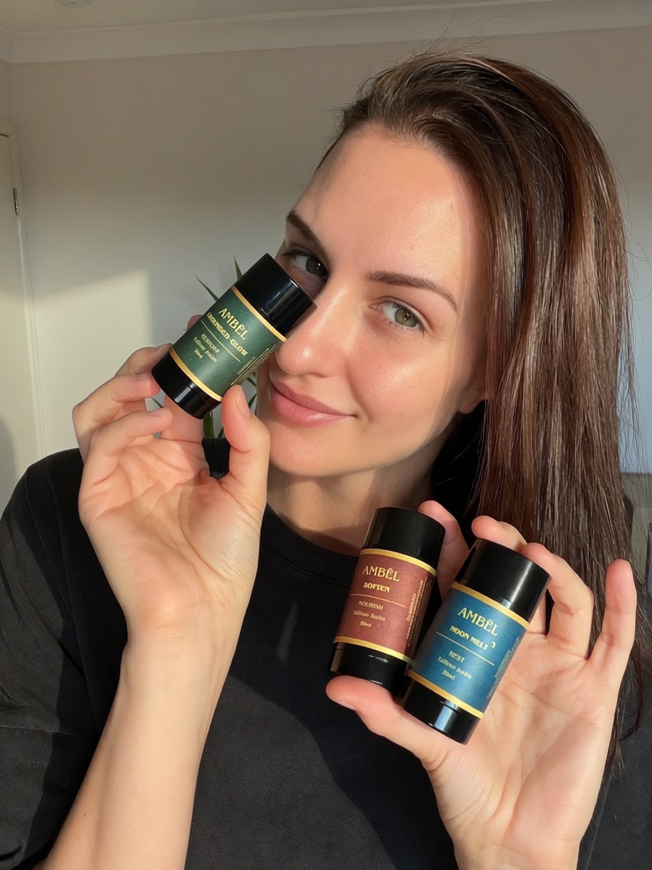 AMBĒL Ritual Collection | Grass-Fed Tallow Balm Set